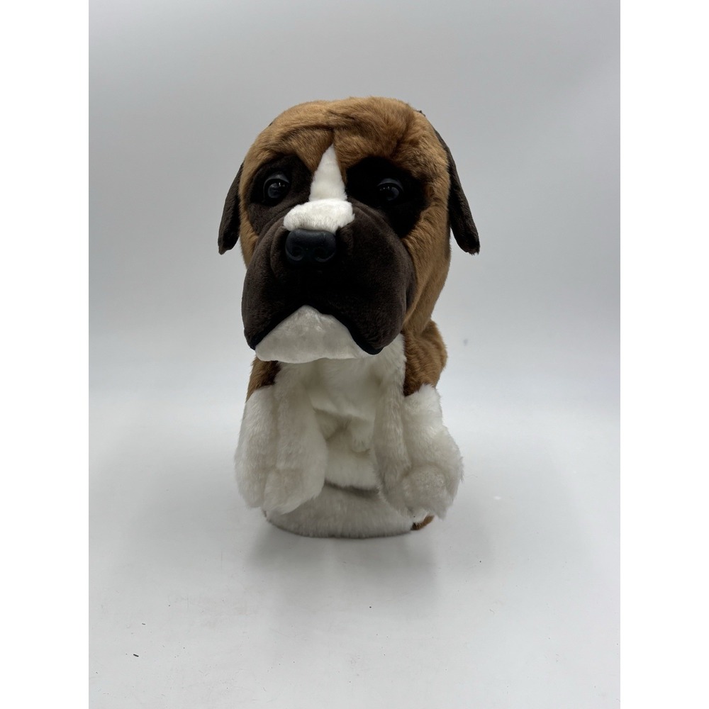 Daphne's Headcovers Boxer Dog Golf Club Driver Head Cover Plush Animal